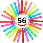 -56bubble Bubble Wand Pcs Mini Star Set Colour Non 635648152752