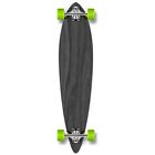 01060pblack40 Yocaher Longboards Punked Stained Pintail Complete Longboard Skateboard 817553005860