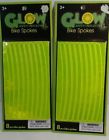 011546387883 Far East Glow Bike Spokes Pieces Yellow Gift