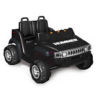 0189 Kidz Motorz Hummer Battery Powered Jeep Black 615266001892