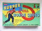 019649216963 Schylling Vintage Rubber Horseshoes Game Complete Set Horse