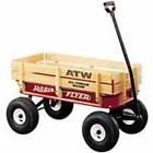 042385907758 Radio Flyer Pneu Tire Wood Sides Stl Wagon Wagons 32