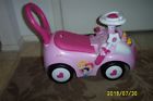 043653 Disney Vtg Princess Girls Light Sound Pink Car Works Good