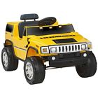 0571 Kid Motorz Hummer Battery Powered Riding Toy Yellow 615266005715