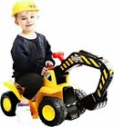 0638346160210 Toy Tractors For Kids Ride On Excavator Music
