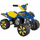 0672 Kid Motorz Xtreme Quad In Blue And Yellow 615266006729
