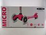 082-07-5671 Micro Kickboard Mini Plus Kick Scooter With Led Lights Pink