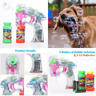 08888a Bubble Gun Shooter Blower Machine Led Flashing Lights 761560173367