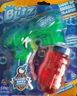 091-15-0036 Blitz Blue Kids Bubble Blaster Gun Includes Oz Of Bubbles