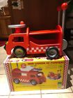 1013 Vilac In Fire Truck Children Wooden Activity Toy Ride On