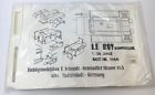 1140 Hobbymodellbau Schmidt Vtg Scale Model Le Roy Kompressor