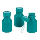 12-4528 Fx Mini Hexagon Teal Bubble Bottles 886102125557