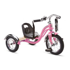 12 In. Trike Pink Roadster Schwinn Kids Tricycle Wheel Retro Bike With Kids