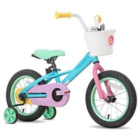 Bike506-14 12inch 14inch 16inch Kids Bike For 2-7 Years Girls 33-53 14 Inch With Training Wheels