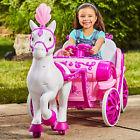 17318 Huffy Toys Disney Princess Kids Royal Horse Carriage 028914173184