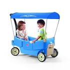 19433 Kids Canopy Wagon Outdoor Play Ride Cart Wagons 680847119433