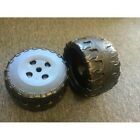 1x New Power Wheels Bck85-2659 Black Wheel Tire Jeep After 2014 6 Spoke Hub