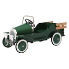 21118 Morgan Cycle Pickup Truck Pedal Riding Toy Green 838897001073