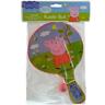 22884pep Disney Peppa Pig Deluxe Paddle Ball In Bag 687554320619