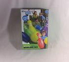 2707043 Discovery Kids Jumbo Inflatable Piece Vinyl Bowling Set Ages Up