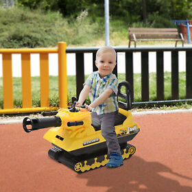 3 In 1 Horn Ride-on Bullet Tank Play Construction Truck Storage Scooter