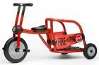 300-19ft Italtrike Red Tricycle Fire Truck Extension Behind Seat Id