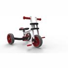 303778903 Unbranded Null Evolve Balance Trike White Red Kids Wheels Ride