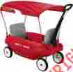 3156 Radio Flyer Deluxe Family Canopy Wagon