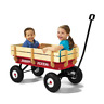 32z-u-d Radio Flyer All Terrain Classic Steel And Wood Pull Along