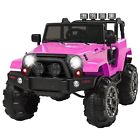 33221 Bcp Girls Ride On Toy Car Pink Jeep 0766210333221