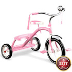 33p Radio Flyer Girls Classic Dual Deck Tricycle Pink 00042385957111
