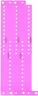 341223 Amscan Pink Plastic Wristbands Toys And Games One Size