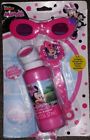 371938 Disney New Minnie Mouse Bubble Maker Wand Glasses Spill Stopper