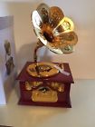 40862 Collections Etc Old Fashioned Gramophone Music Box Keepsake By