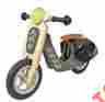 42860 Dushi Walking Motor Scooter Balance Bike Retro Black Ride On 8717681428604
