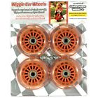 43219-95466 Polyurethane Wheel Co Wiggle Car Replacement Wheels Orange 696542618447