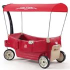 469852 Ride On Car Stroller Wagon Cart Canopy Plastic Push Toy