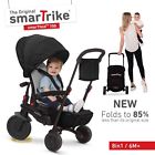4895211400291 Smartrike Smart Trike Black Reclining Folding Tricycle Rideon