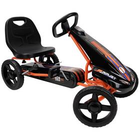509 U925007 Crew Air Jet Pedal Kids Go Kart Metal Orange Ride-on