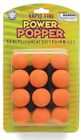 54220 Hog Wild Orange Popper Refill Balls