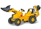 609970813001 Rolly Toys Pedal Kids Ride On Excavator Digger
