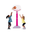 621383 Little Tikes Toddler Girl Basketball Set Adjustable Pink 050743621383