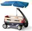 625381m Little Tikes Explorer Wagon With Umbrella 050743625381