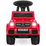 654114778289 Evezo Mercedes Benz Wagon Push Car Red