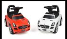 654114778333 Unbranded Evezo Mercedes Benz Sls Amg Kids Push