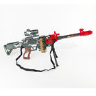 690123046414 Unbranded Light Up Military Toy Gun Riffle Sound