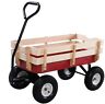 6933315539184 Unbranded Heavy Duty Outdoor Pulling Garden Cart Wagon