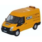 76ft027 Oxford Scale Ford Transit Medium Roof Swb Jcb 5055530118157