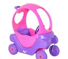 777895 Disney Ride On Car Carriage Princess Girl Wagon Push Plastic