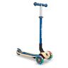 79804973 Globber Primo Foldable Wood Scooter Navy Blue 895224401155